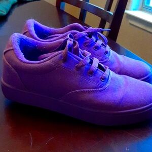 Purple heelys